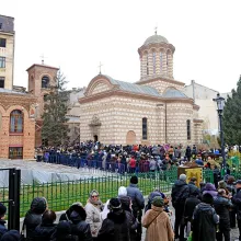 Hram la Biserica Domnească „Sfântul Anton“-Curtea Veche din Capitală