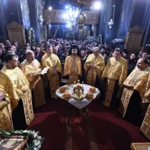 Priveghere de hram la biserica Sf. Anton - Curtea Veche din Bucureşti