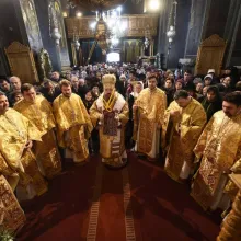 Sărbătoare la Biserica Domnească de la Curtea Veche