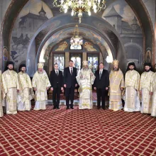 Sărbătoarea Sfinţilor Trei Ierarhi la Patriarhie