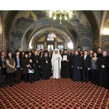 10 ani de „Lumina” şi 100 de ani de la naşterea Patriarhului Teoctist marcaţi la Reşedinţa Patriarhală