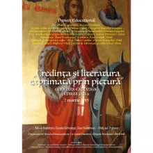 Etapa finală a Proiectului educațional "Credinţa şi literatura exprimată prin pictură"