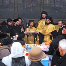 Moșii de iarnă la Catedrala Patriarhală