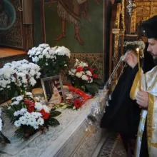 Patriarhul Justinian pomenit la Mănăstirea Radu Vodă