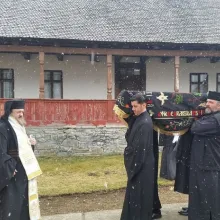 Arhid. Sebastian Barbu Bucur a fost înmormântat la Mănăstirea Cheia