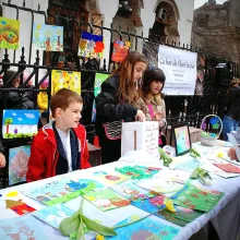 Expoziția „Cu har de Florii în dar” la Biserica Olari