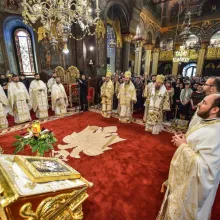 Vecernia de Paşti la Patriarhie