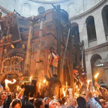 Sărbătoarea luminii şi bucuriei în Cetatea Ierusalimului