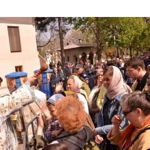 Slujba de sfinţire a apei - Agheasma Mică, la Patriarhie