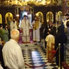 Pelerini la Mănăstirea Sfântului Cuvios Efrem cel Nou