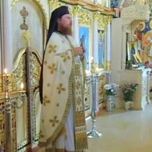 Sfântul Cuvios Mucenic Efrem cel Nou cinstit la Mănăstirea Chiajna