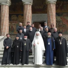 Permanenţa Consiliului Naţional Bisericesc în şedinţă săptămânală de lucru la Mănăstirea Samurcăşeşti