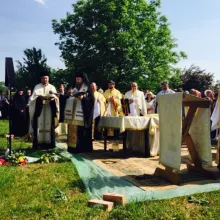 Piatră de temelie pentru un nou lăcaş de cult în parohia prahoveană Brebu I