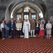 Pelerini francezi în vizită la Patriarhia Română