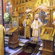 Hramul mănăstirii „Duminica Sfinţilor Români“ din Bucureşti