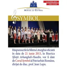 Biserica Sfinţii Arhangheli – Huedin din București va primi vizita Corului ”Symbol”