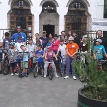 Copii şi Biciclete la Olari