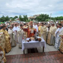 Sfinţire de biserică la Bordenii Mici