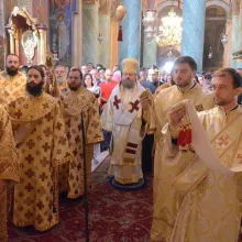 Liturghie arhierească la Mănăstirea Radu Vodă