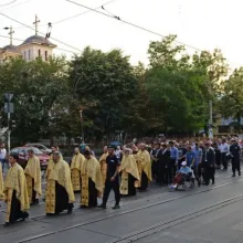 Procesiune la Parohia „Iancu Vechi - Mătăsari” din București