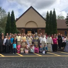 Liturghie arhierească la Biserica „Sfânta Treime” din Troy - Michigan