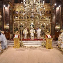 Liturghie arhierească la aniversarea a 8 ani de patriarhat ai Preafericitului Părinte Daniel