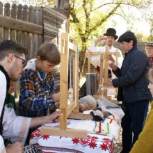 Muzeul Satului l-a sărbătorit pe Mucenicul Dimitrie