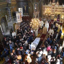 Slujbă de înmormântare pentru Maria Ion