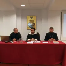 Părintele Emmanuel Albano a susţinut două conferinţe la Bucureşti