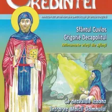 Revista Chemarea Credinţei, nr. 40/ noiembrie - decembrie 2015