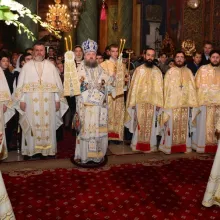 Liturghie arhierească la Mănăstirea Radu Vodă