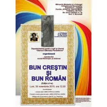 Ediţia a II-a a spectacolului „Bun creştin şi bun român”
