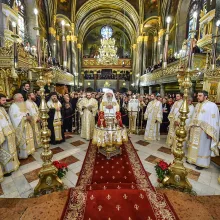 Sfinţirea picturii Catedralei Sfântul Spiridon - Nou