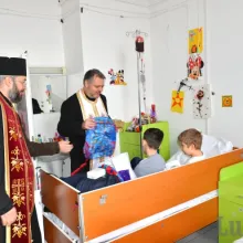 Bucurie pentru copiii internați la Spitalul Fundeni