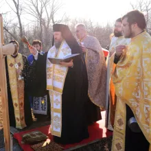 Piatră de temelie pentru o nouă biserică în Prahova
