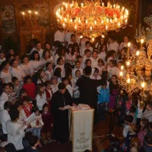 Concert de colinde la Parohia Vidra, jud. Ilfov