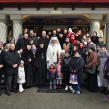 Patriarhul României la Mănăstirea Christiana