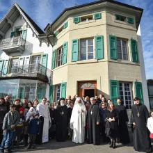 Vizita Patriarhului României la Paraclisul comunităţii româneşti din Geneva