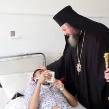 Mângâiere spirituală pentru victimele accidentului rutier de la Ploieşti