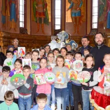 Atelier de pictură pentru cei mici la Parohia „Buna Vestire”-Belu