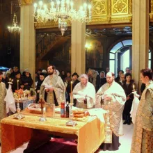 Moșii de iarnă la Catedrala Patriarhală