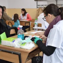 O nouă etapă a Campaniei „Sănătate pentru sate”, în comuna Vidra