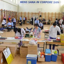 Campania Patriarhiei Române „Dăruieşte viaţă. Vino să donezi sânge!”, la Academia de Poliţie