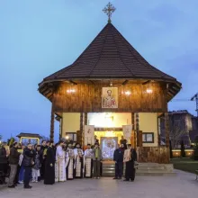 Procesiune la Paraclisul Catedralei Mântuirii Neamului