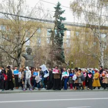 Marşul pentru viaţă în oraşe prahovene