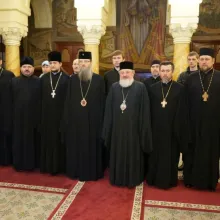 Pelerini din Ucraina la Mănăstirea Antim