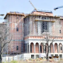 Lucrările la Catedrala Mântuirii Neamului continuă