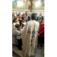 Imne religioase cântate de copii la Parohia „Nașterea Maicii Domnului” din Capitală