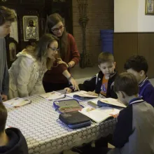 Cursuri gratuite de limba engleză pentru 24 de copii la parohia Iancu Vechi-Mătăsari