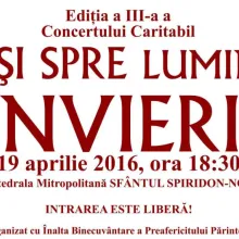 Concert caritabil „Pași spre lumina Învierii”